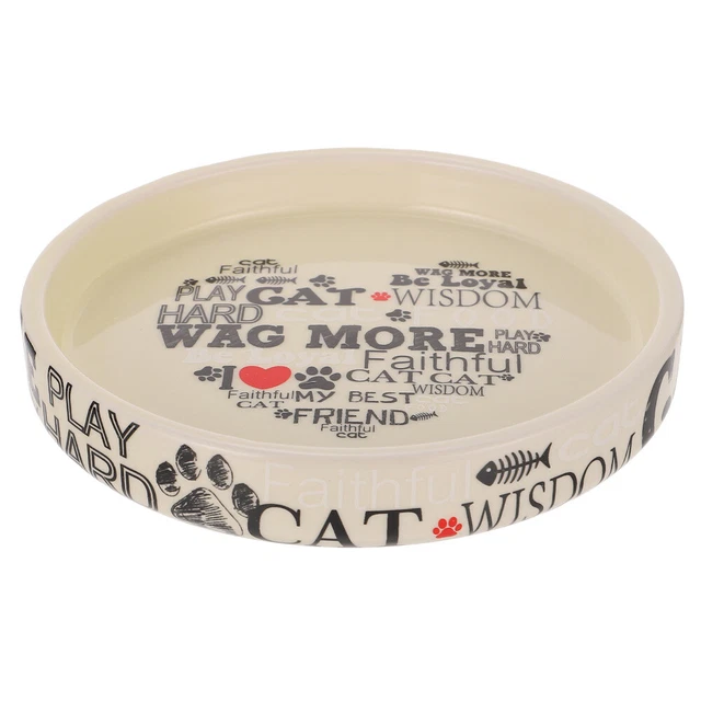 Cat Feeding Container Dog Bowl Dog Kennel Water Bowl Ceramic Cat Bowl Cat Bowls