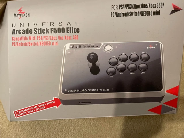 MAYFLASH Arcade Stick F500 Elite with Sanwa Buttons and Sanwa Joysticks for Xbox