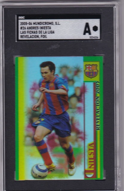 BARCELONA MUNDICROMO LIGA 2005 RIJKAARD RONALDINHO INIESTA XAVI PUYOL