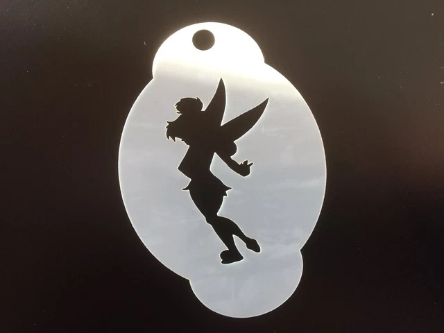 Face Painting Stencil Reusable Washable Xmas Reindeer 190 Mylar 2.5 In - Foto 5