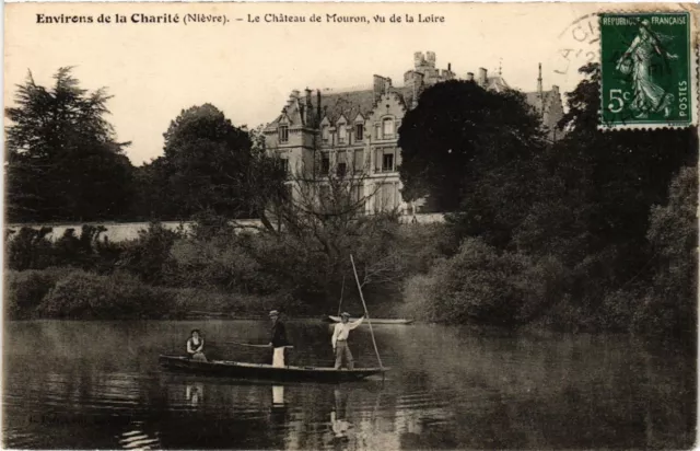 CPA AK Env. de la CHARITÉ - Le Chateau de Mouron seen from la. (456571)