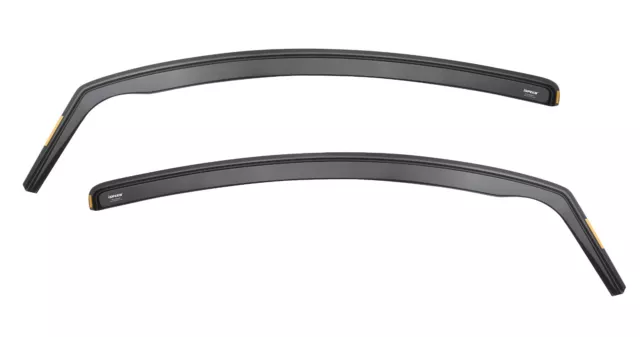 ISPEED Wind Deflectors For FIAT PUNTO GRANDE 3-doors 2006-2018 2-pc Tinted