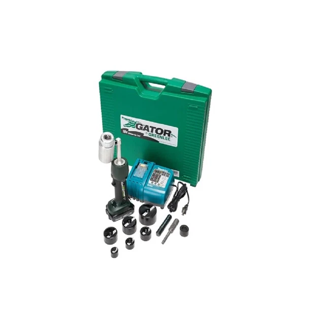 GREENLEE 7TON BATTERYHYDRAULIC Knockout Punch Driver Kit w