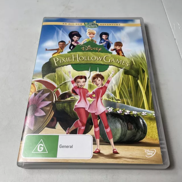 Pixie hollow games dvd movie region 4 disney pal vgc free postage 14 