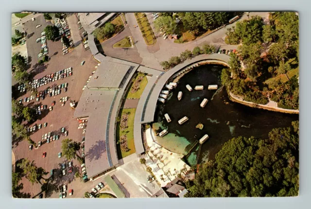 Silver Springs FL- Florida Aerial View Silver Springs Vintage Postcard