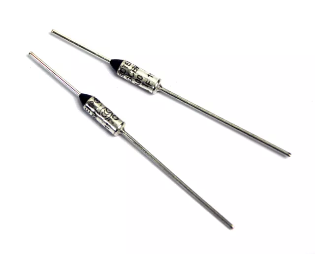 5pc Microtemp Thermal Cutoffs Fuse G4A00 117℃ 117C 117 10A 250V EMERSON USA