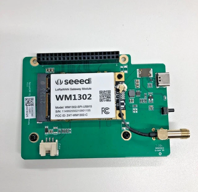 Bx002 Cap Raspberry SENSECAP M1 RASPBERRY Pi Shield LoRAWAN EUR 16,66 - PicClick FR