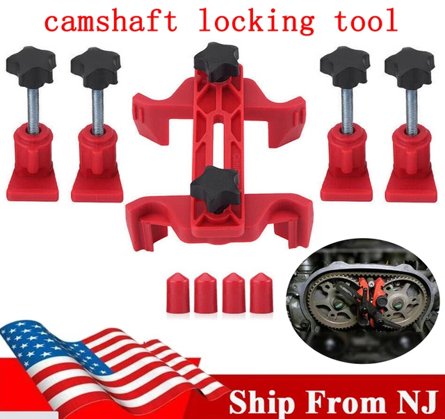 UNIVERSAL CAMSHAFT DUAL Cam Clamp Alignment Timing Belt Gear Locking