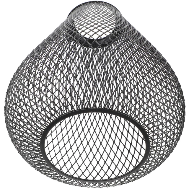 NUOBESTY Cadre Abat-jour Fil Métallique Support De Lampe Diy Étagère