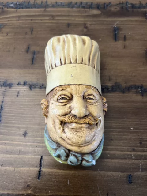 Bossons Magical Models England The Chef Face Head Chalk Ware Figurine 1969