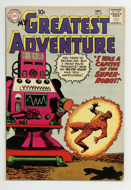 My Greatest Adventure #35 4.0 Bob Brown And Nick Cardy Art Ow Pages 1959