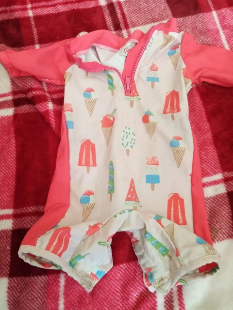 Baby Girl Cath Kidston Swimming Outfit 3-6 Months