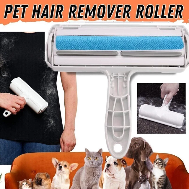 Pet Hair Lint Remover Reusable Dog Cat Hair Roller Cleaning Brush Sofa Clothes