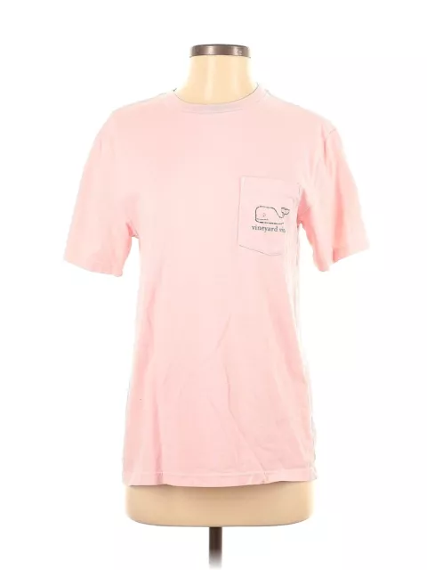VINEYARD VINES WOMEN Pink Short Sleeve T-Shirt XS $38.74 - PicClick