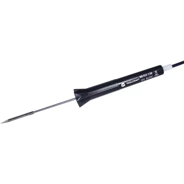 TOOLCRAFT MS-7512 Aiguille à souder 12 V 7.5 W forme pointue +425 °C (max)