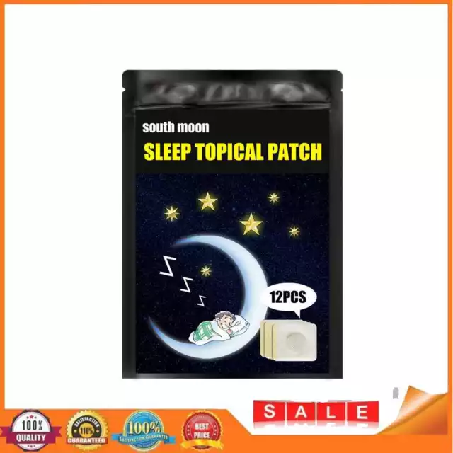 12pcs/pack Sleeping Stickers Natural Herbal Improve Insomnia Sticker Health Care