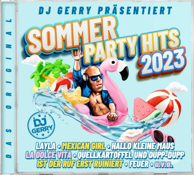 Divers DJ Gerry päsentiert Sommer Party Hits 2023 (CD)