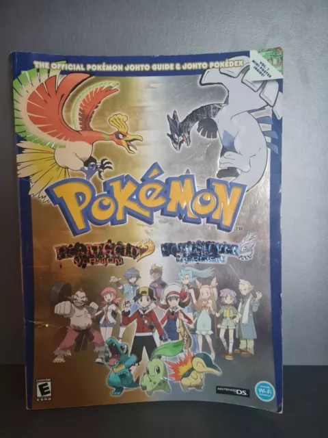 POKEMON HEARTGOLD & Pokemon SoulSilver Official Pokedex Pocket Version Book  - AU $19.50 - PicClick AU