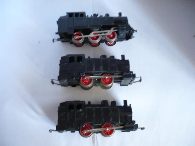 Train électrique Jouef Vintage SNCF - Lot Avec Wagon, époque 4, Bon état Général