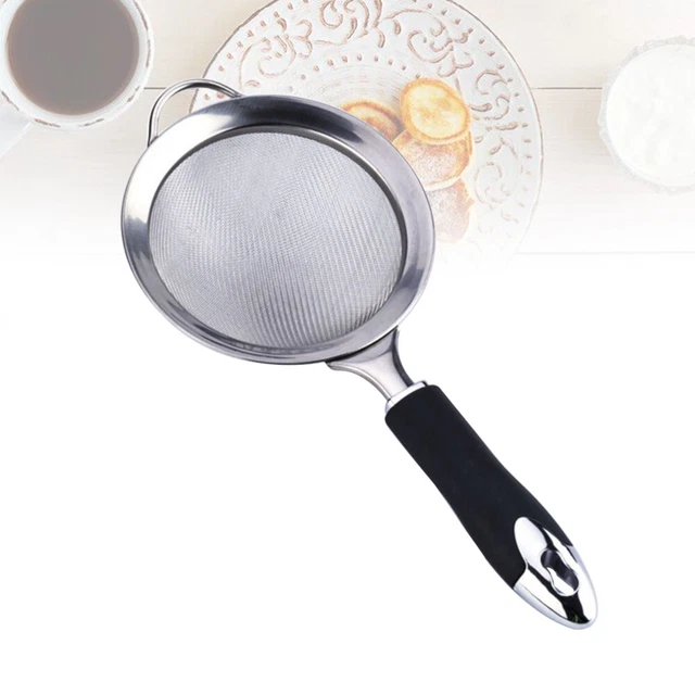 Skimmer a maglia fine cucina colino farina spaetzle chip setaccio