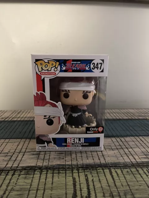 Funko Pop! Animation Bleach Renji Game Stop Exclusive Figure #347 - US