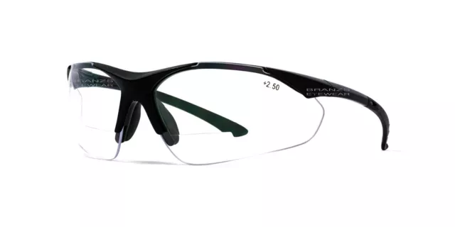 Bifocal Reading Glasses Women Men Half Rim Semi Rimless Reader Clear On Top 2.0