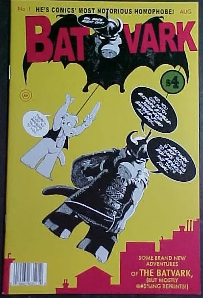 Batvark #1! Batman #1 Homage Cover! Cerebus! Vf 2017 Aardvark-Vanaheim