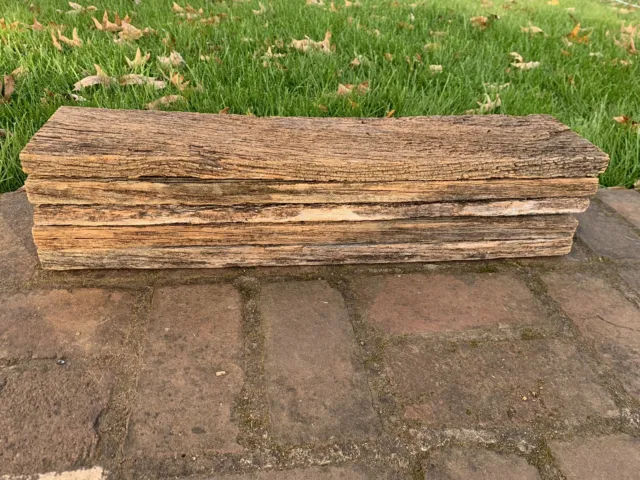 24" Reclaimed Rustic Fence Boards 5 Planks Weathered Barn Wood Style Aged 3