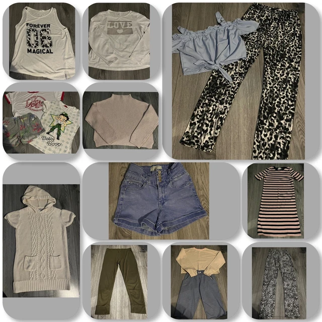 bundle of girls clothes age 12-13 years                         (c26)