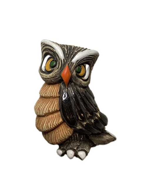 Vintage Artesania Rinconada Orange and Brown Owl CH De Rosa Vintage Artesania Rinconada Orange and Brown Owl CH De Rosa