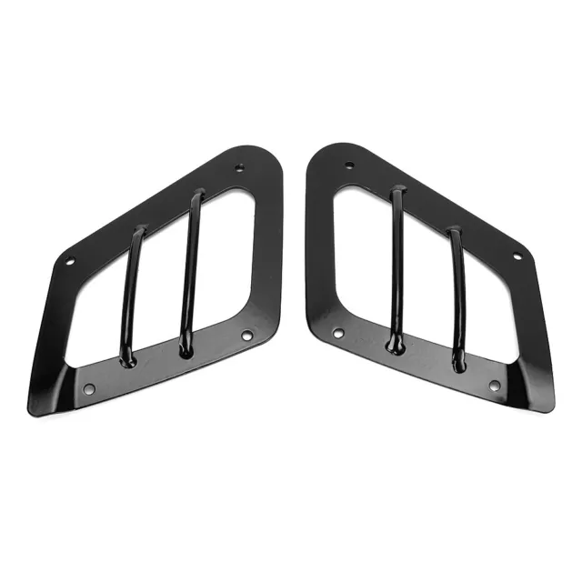 *2pcs Car Side Wheel Eyebrow Lamp Protection Light Cover For Wrangler TJ 97-06