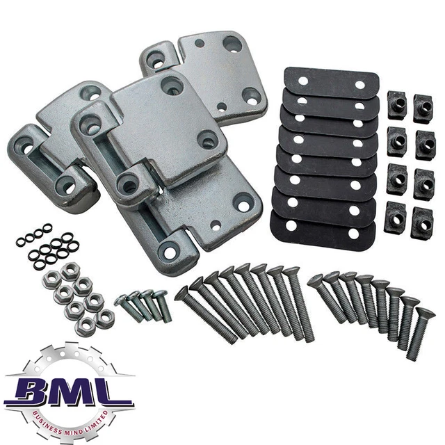 LAND ROVER DEFENDER Td5 Front Door Hinge Kit Fixings. Part Da1070 99.
