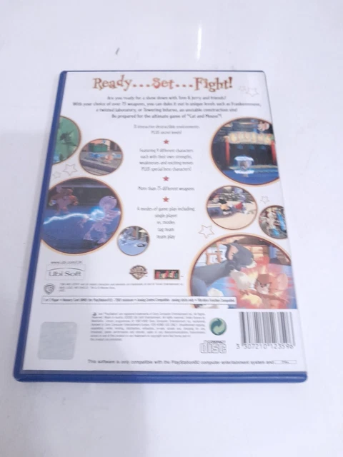 Playstation 2 Ps2 Tom e Jerry La guerra dei baffi 3