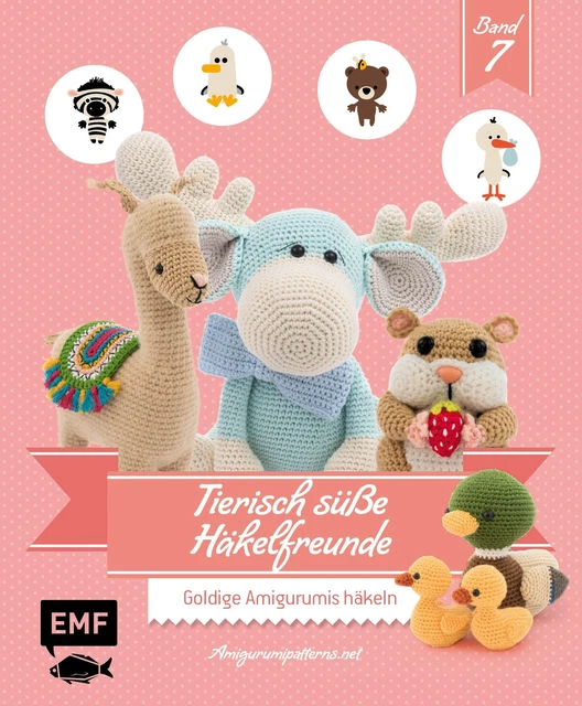 Tierisch süße Häkelfreunde 7 | Amigurumipatterns. Net | Taschenbuch | 128 S.