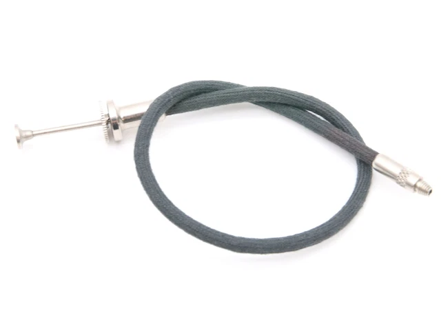Telecomando via Cavo Grilletto Release Corto Breve IN Nero Argento Universal