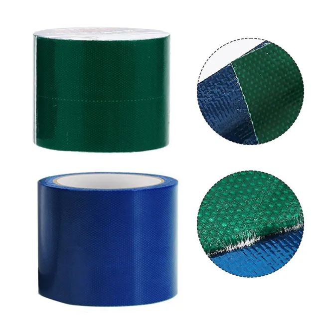 LANUCN Ruban de réparation pour Tente imperméable Invisible Ruban adhésif  Transparent résistant de 5m pour la Tente enduite de  PVC/auvent/belvédère/Tissu de Couverture (8cm x 5m) : : Bricolage