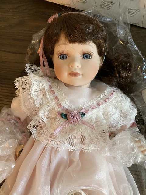 heritage signature collection porcelain doll “Samantha With Rocking Horse” 3