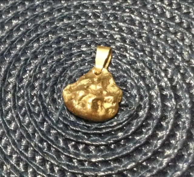 Handmaid gold nugget .Not from scrap 7.78 Grams