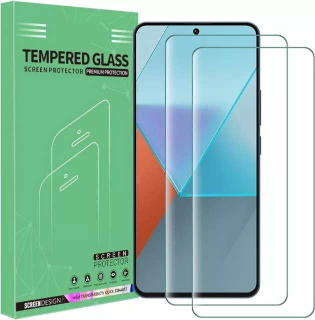 For Xiaomi Redmi Note 13 Pro 5G Screen Protector Tempered Glass