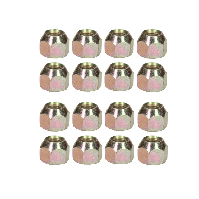 Lot de 5 écrous de roue coniques M16 pour moyeux de suspension de remo- AB Tools