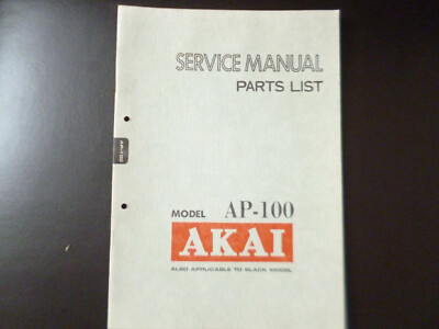 ORIGINALI Service Manual Schema Elettrico AKAI aa-r22/l r32/lr42 