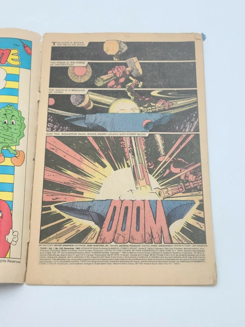 The Mighty Thor #338 - 2nd Appearance Beta Ray Bill - Newsstand 1983 2