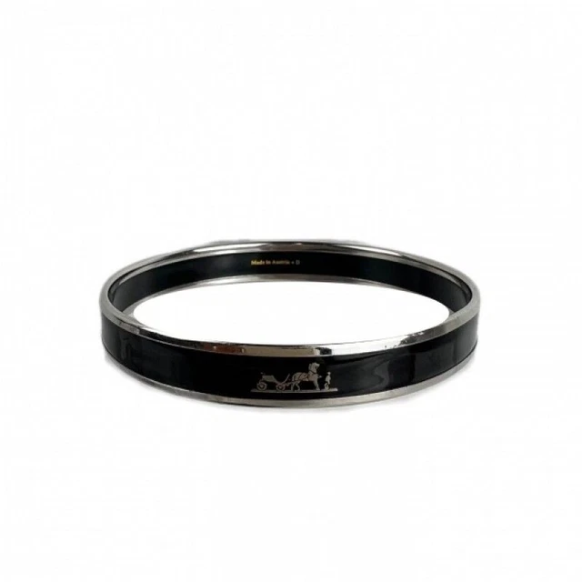 Bracelet Homme Hermès Tokyo – Jonc Cuir Et Acier – Bleu – Neuf Sans Emballage