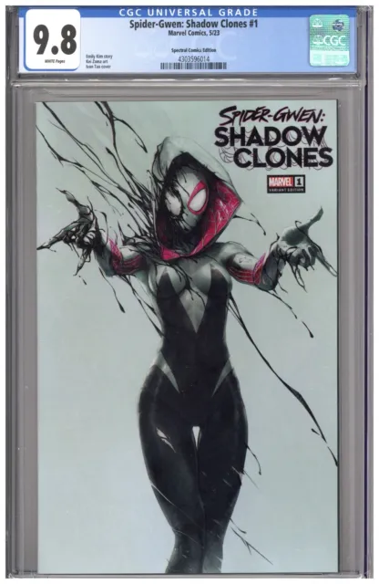 Spider-Gwen Shadow Clones #1 CGC 9.8 Spectral Ivan Tao Variant COA 1000 Marvel