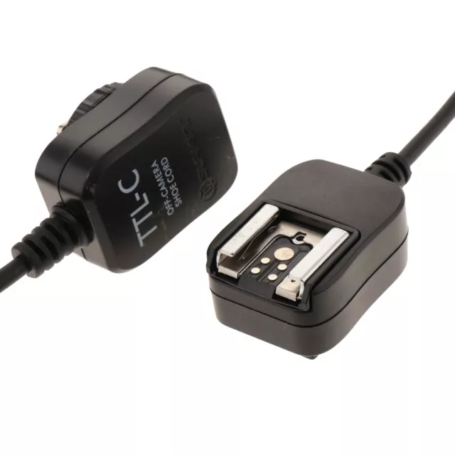 TTL Off-Camera Hot Shoe Flash Sync Cable Cord for  Speedlite