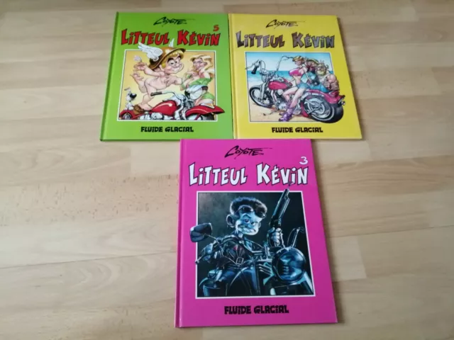 Lot 3 Bd Litteul Kevin Tome 1 3 Et 5 Coyote