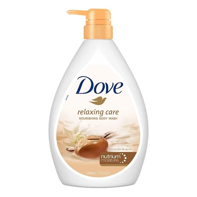 Dove Bagnoschiuma Rilassante al Burro di Karitè 1L