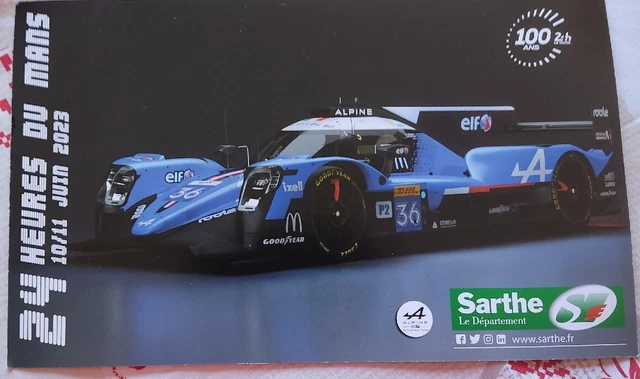 alpine 24h du mans 2023