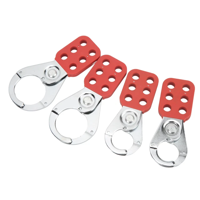LockHasp CommercialLockoutHasp High Strength Anti Rust Coating Steel For