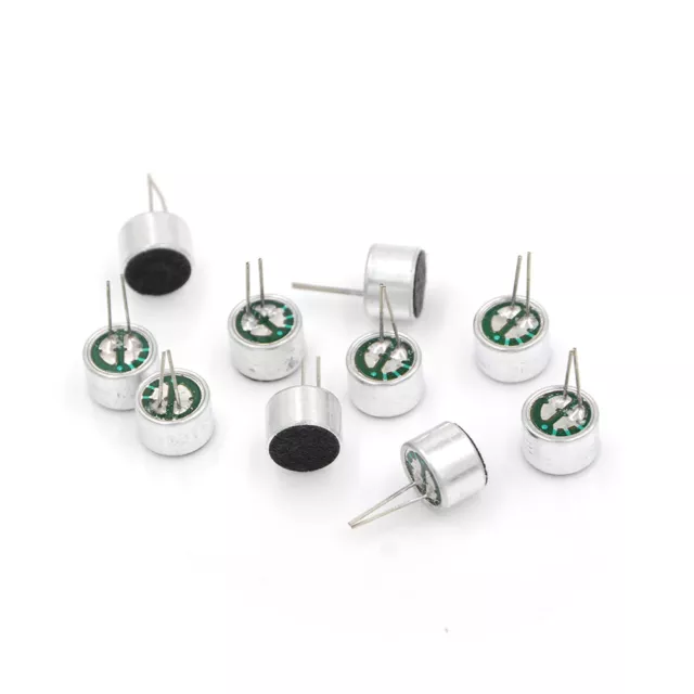 10X Brand New Mini MIC Capsule Electret Condenser 2 Pi*7H 2